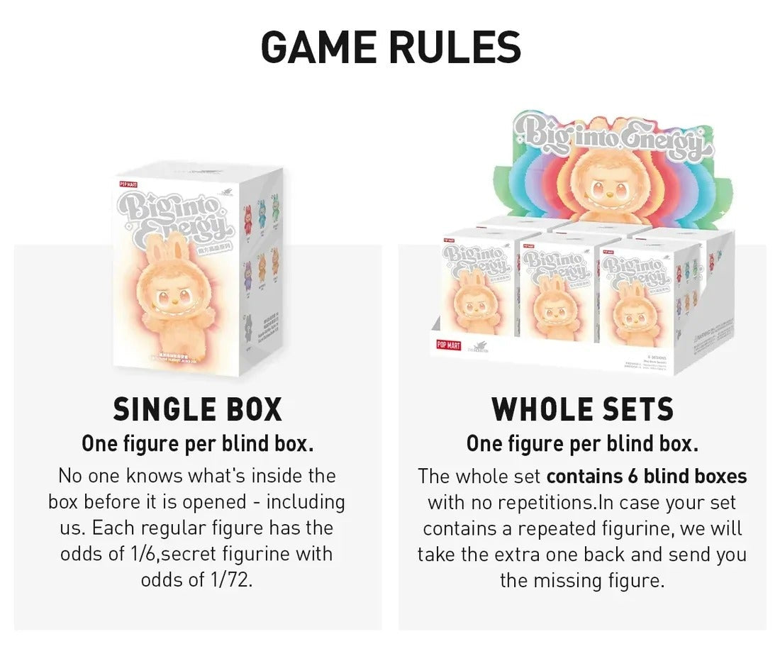 Labubu Big into Energy/Exciting Macaron/Have A Seat Series New