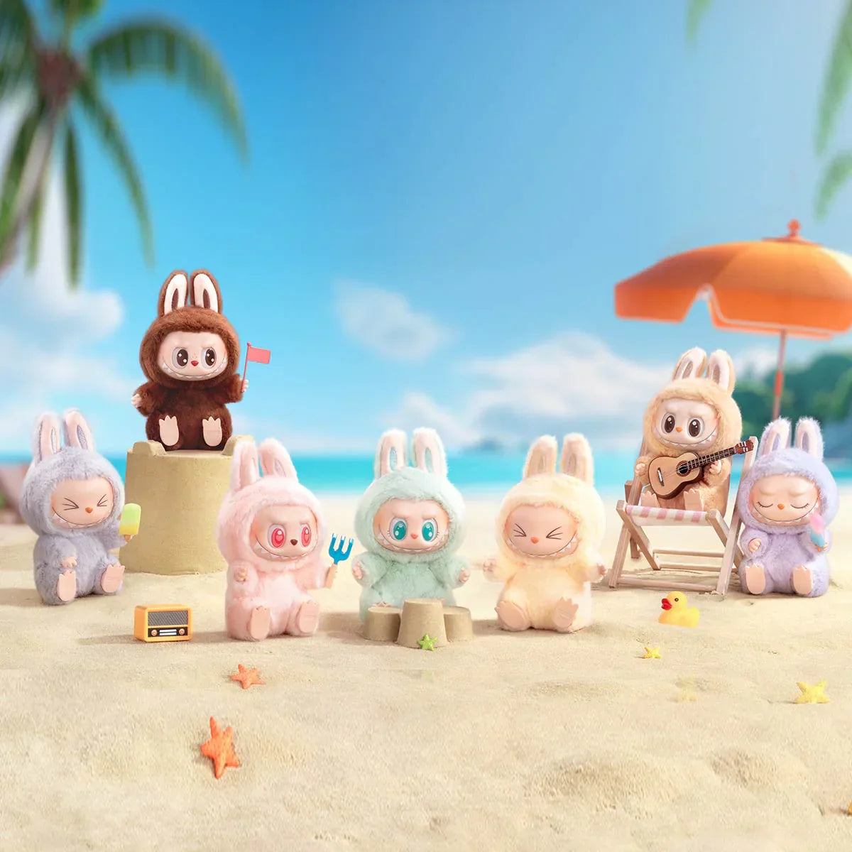 Labubu Big into Energy/Exciting Macaron/Have A Seat Series New