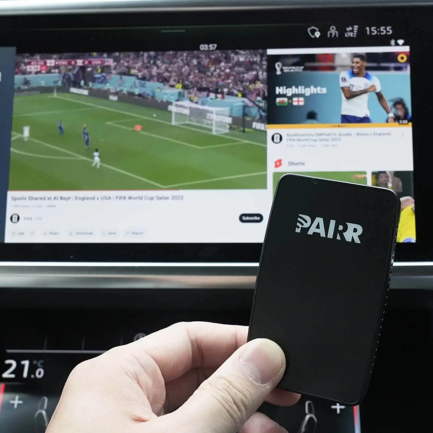 2025 NEW Upgrade Pairr Max Pro-Netflix /YouTube/ IPTV/TikTok Wireless CarPlay/ Android Auto Car Box