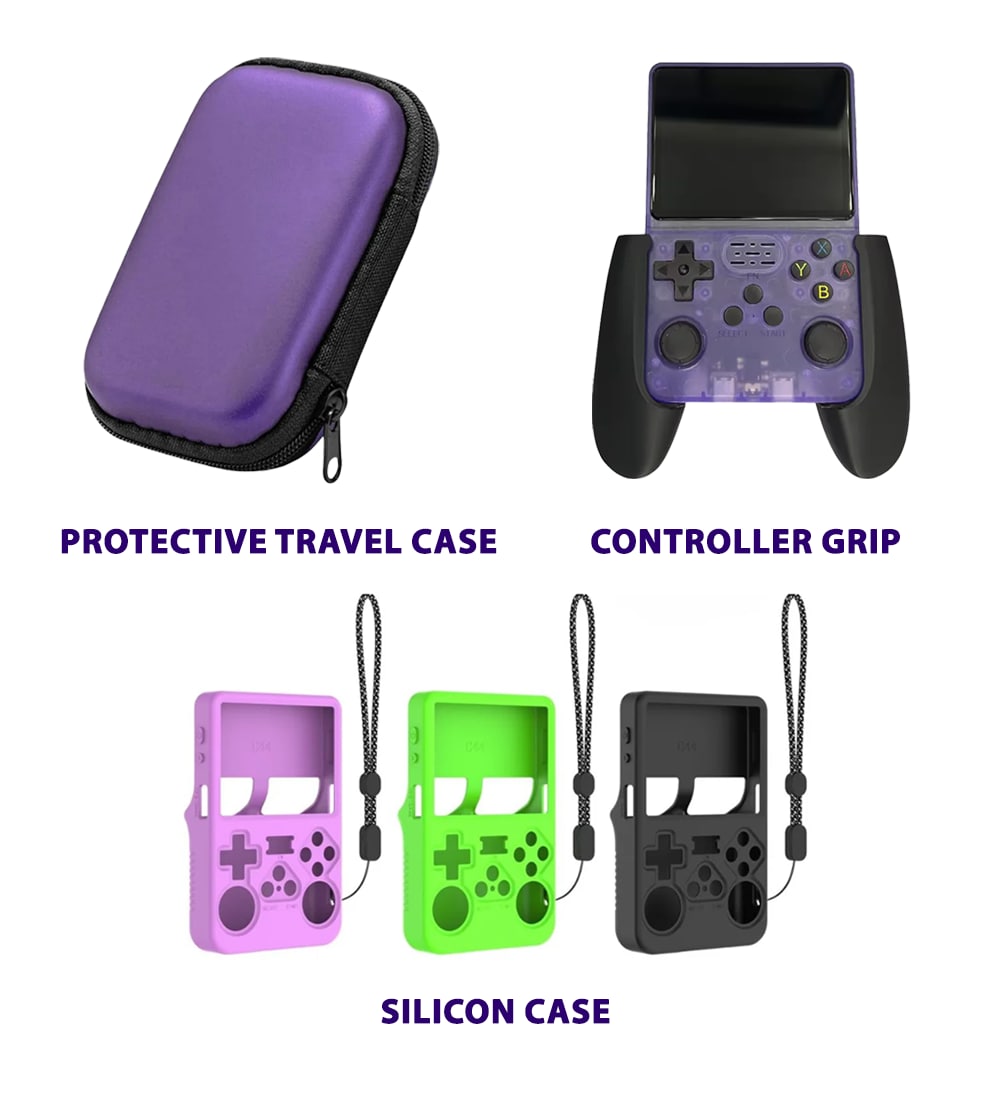Protective Case + Controller Grip + Silicone Cover — All-in-One Bundle