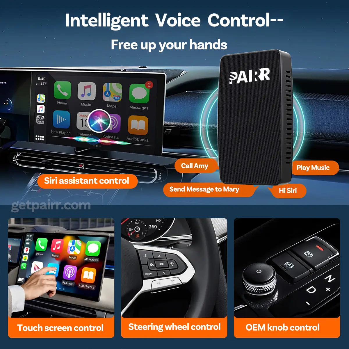 2025 NEW Upgrade Pairr Max Pro-Netflix /YouTube/ IPTV/TikTok Wireless CarPlay/ Android Auto Car Box